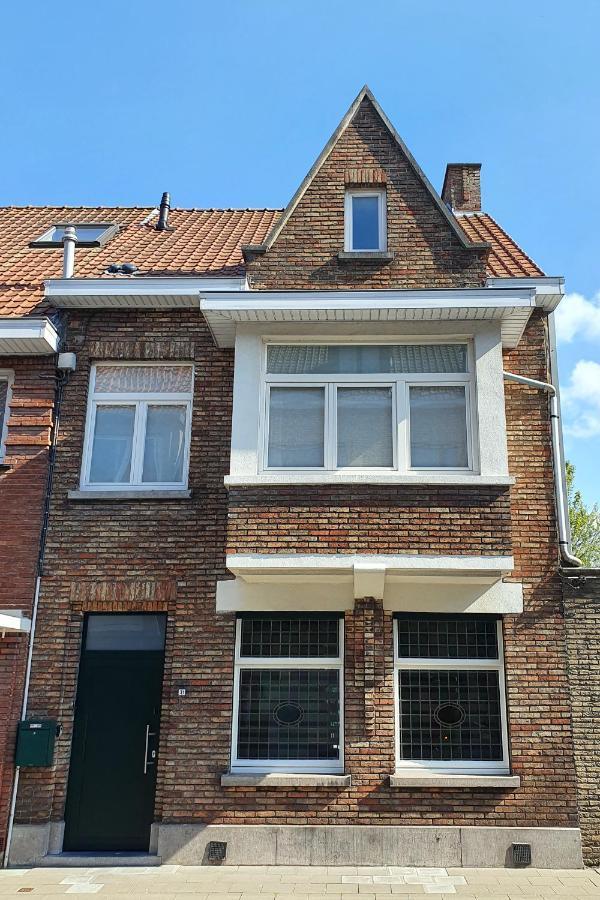 Villa Trendy, Authentieke Woning Met Groot Terras En Tuin Brügge Exterior foto
